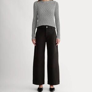 NWOT Women’s Everlane black chino Pants